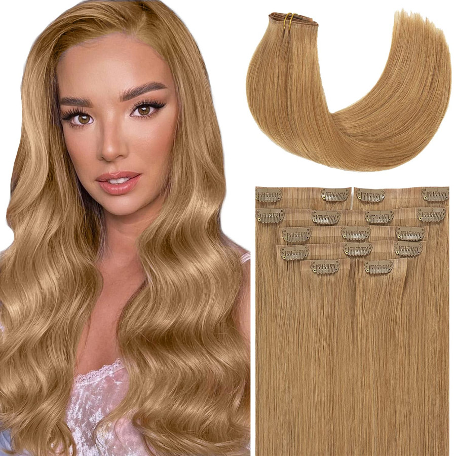 Set Easy Clip-On Deluxe Blond Sandre Set Easy Clip-On Deluxe Blond Sandre
